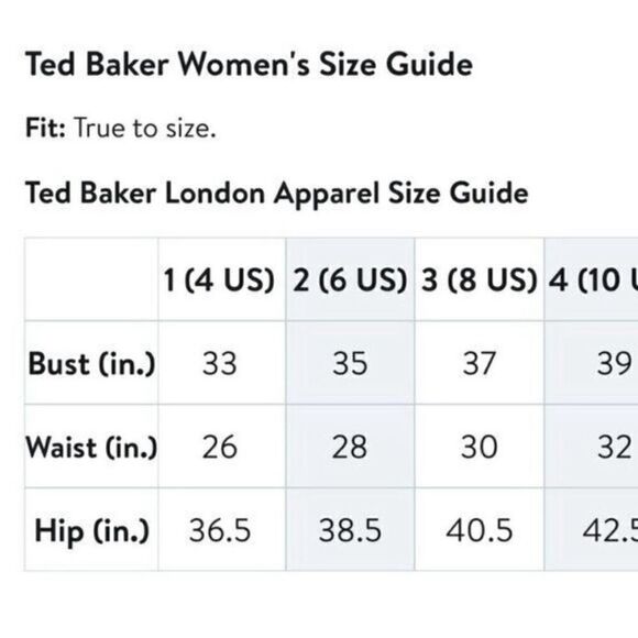 NWT Ted Baker Women's Emmalee Sequin
Dress size 4US or size 1 - Picture 3 of 3